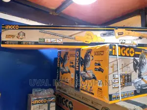 Ingco Lithium-Ion Pole Saw Wit Pole Hedge Trimmer