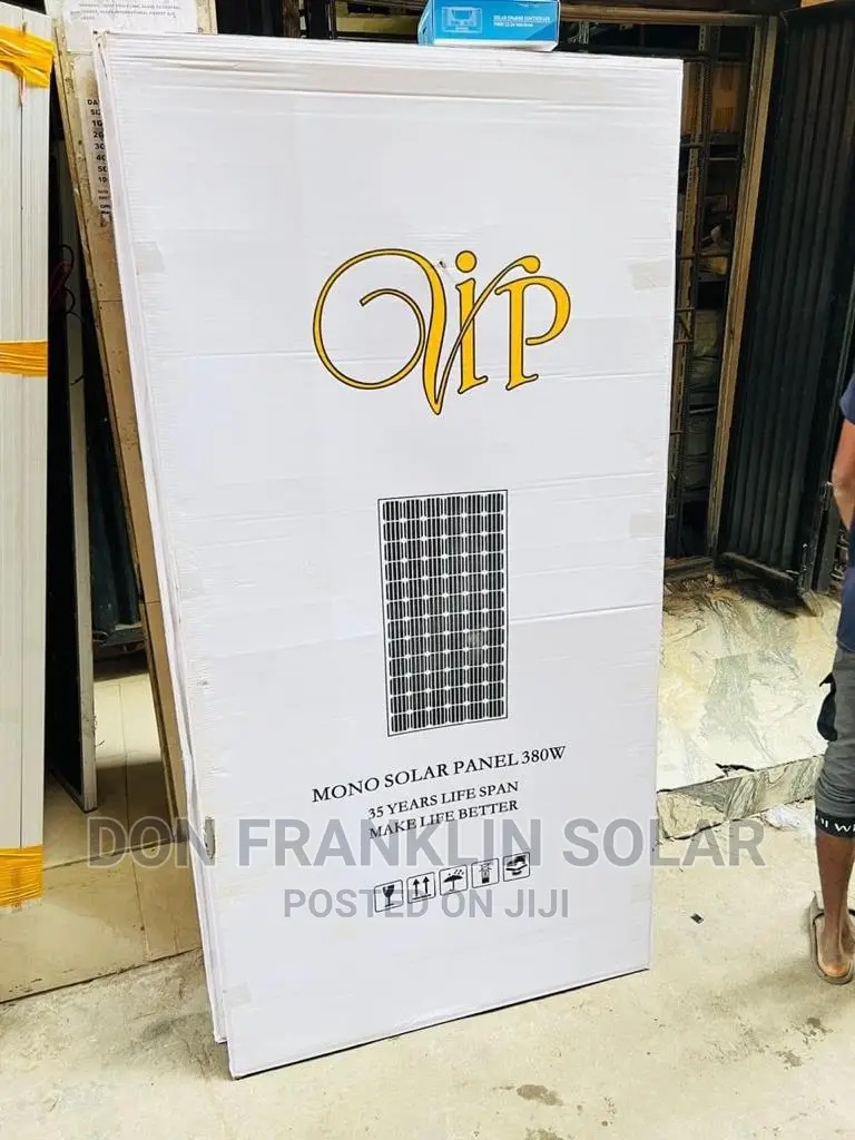 380watts Mono VIP Solar Panel