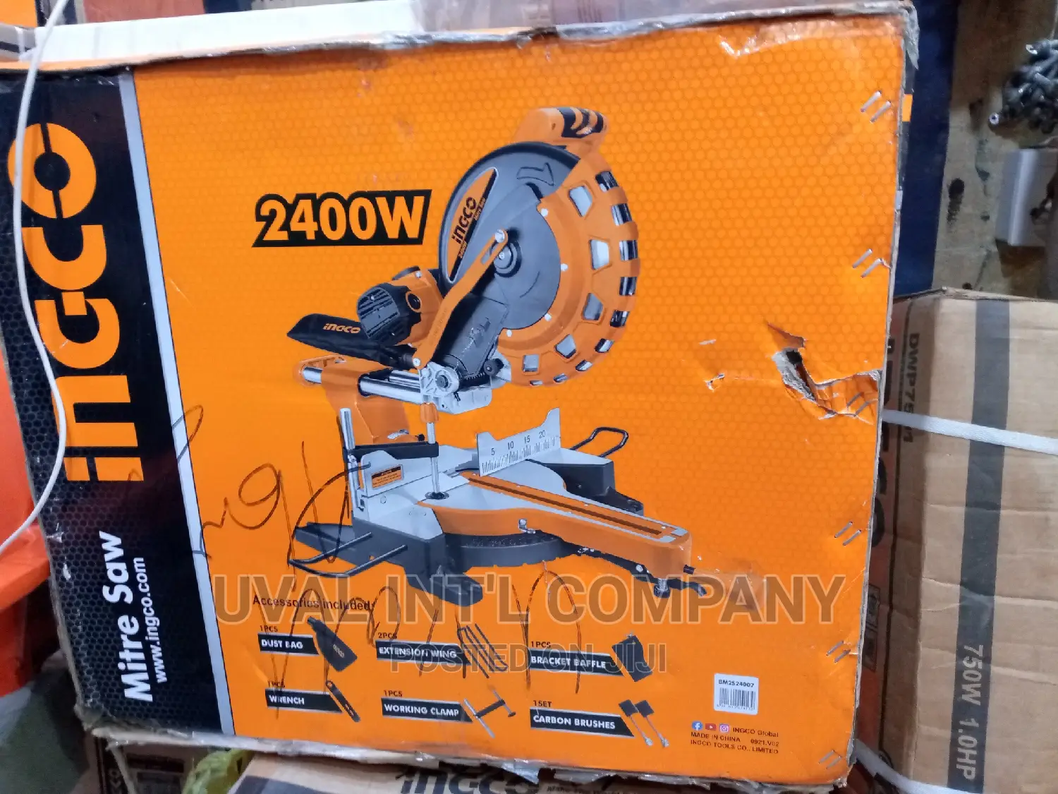 Ingco Sliding Mitre Saw 12" 2400w