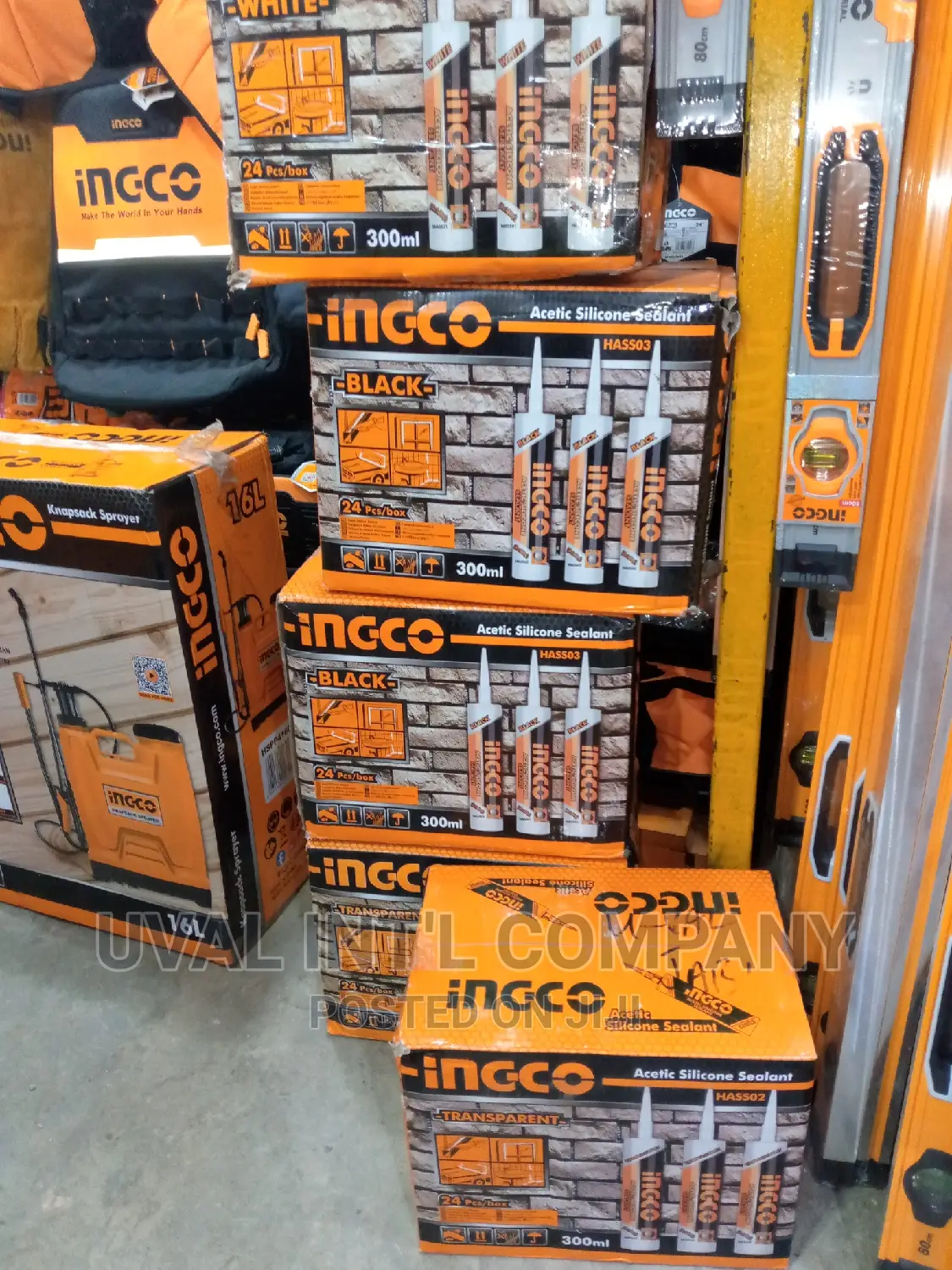 Ingco Acetic Silicone Sealant
