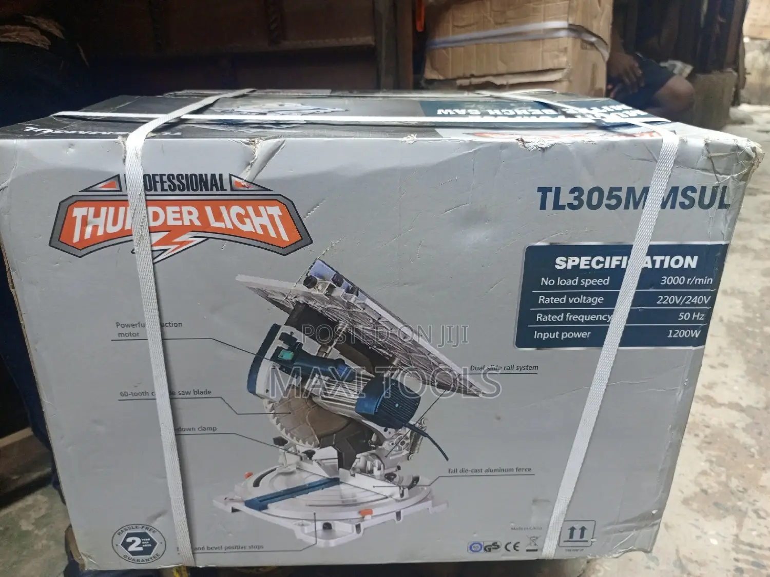 Heavy Duty Thunder Lights Miter Saw