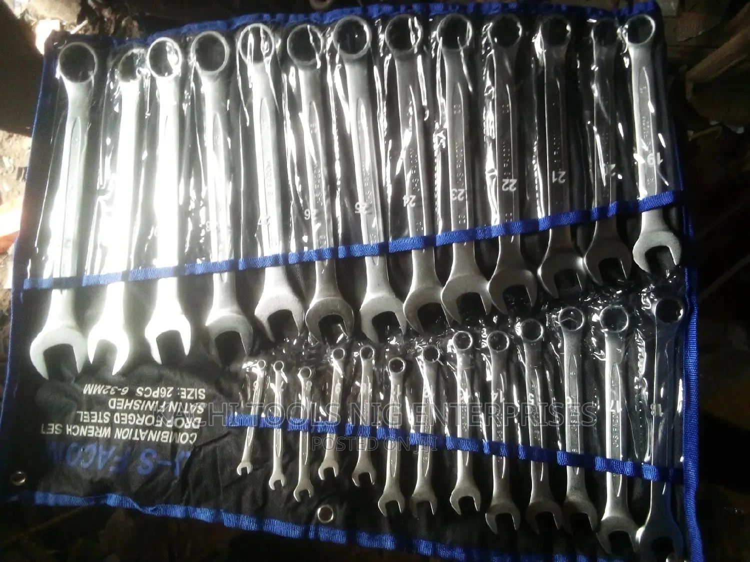 26pes Combination Spanner Sir