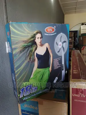 Ox Rechargeable Fan 18’’ Inch Standing