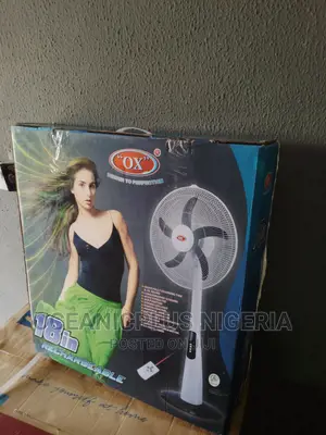 Perfect Picture Ox Rechargeable Standing Fan Plus 18 Inch