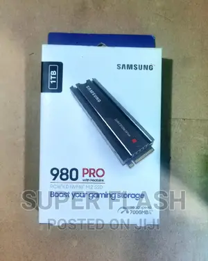 SAMSUNG 980 PRO SSD 1TB Pcie 4.0 Nvme Gen 4 Gaming
 SSD