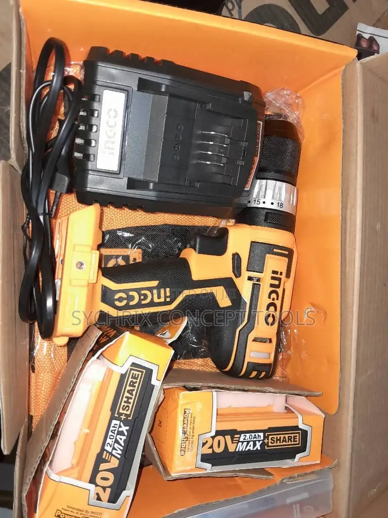 Ingco Lithium Cordless Drill 20v