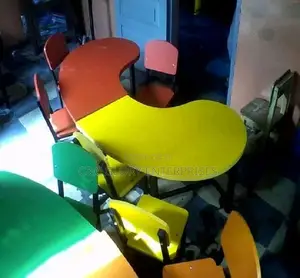 Complete Set Nursery Set (6 Chairs + 1 Table) Drop Ur No