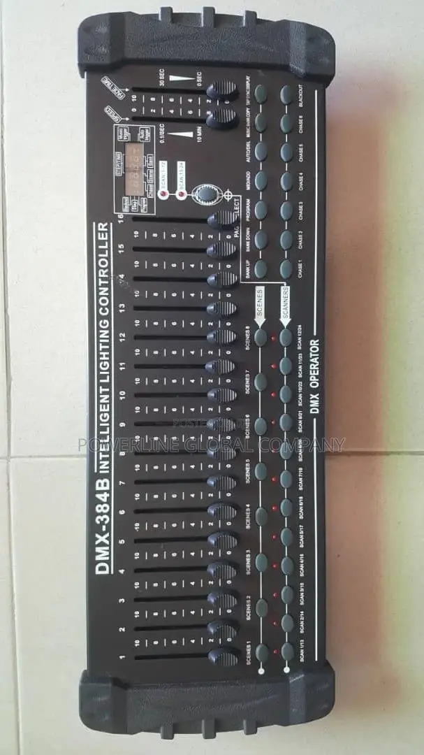32 Channel DMX Controller for Studios/ Clubs/ Events Centres