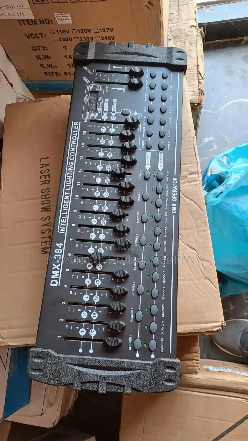 32 Channel DMX Controller for Studios/ Clubs/ Events Centres
