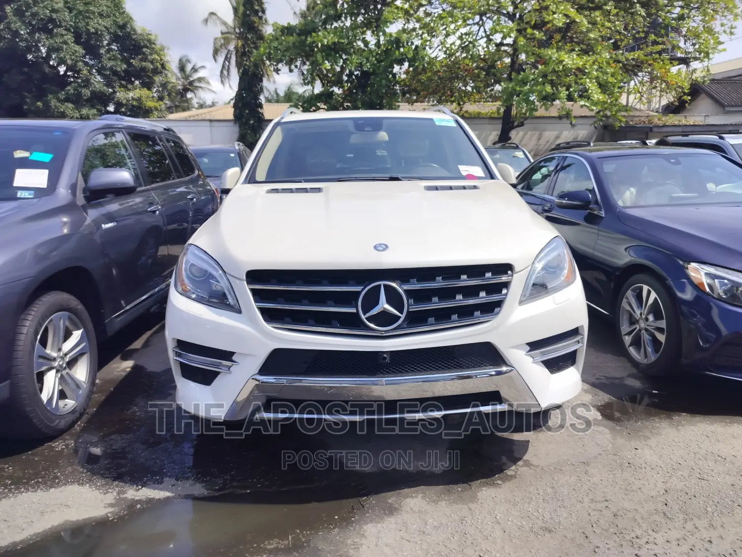 Mercedes-Benz M Class 2015 White