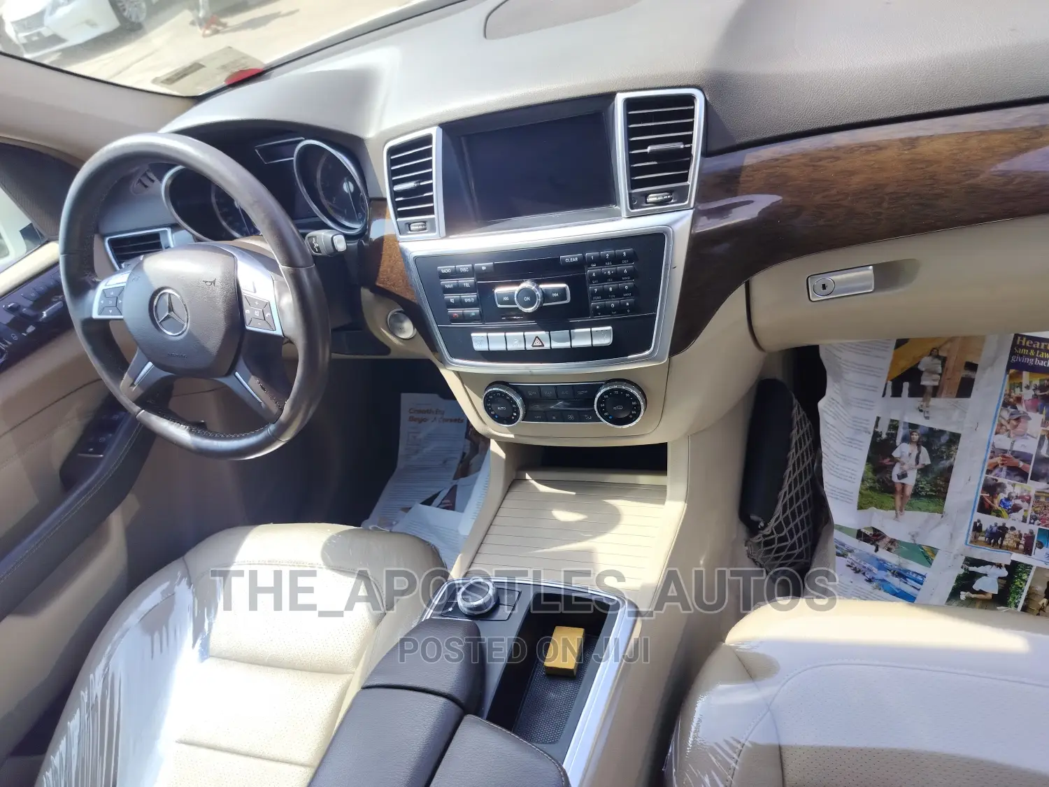 Mercedes-Benz M Class 2015 White