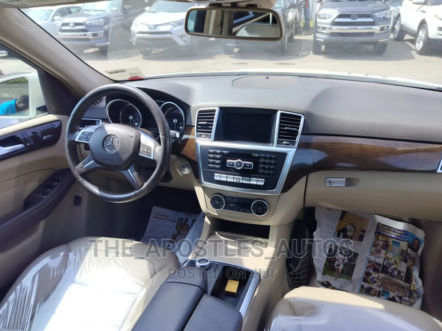 Mercedes-Benz M Class 2015 White