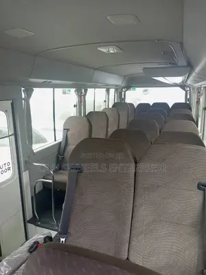 New Toyota Coaster 2023 White