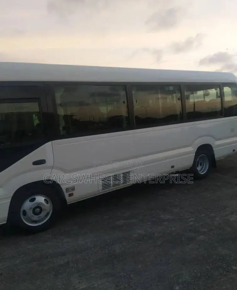 New Toyota Coaster 2023 White