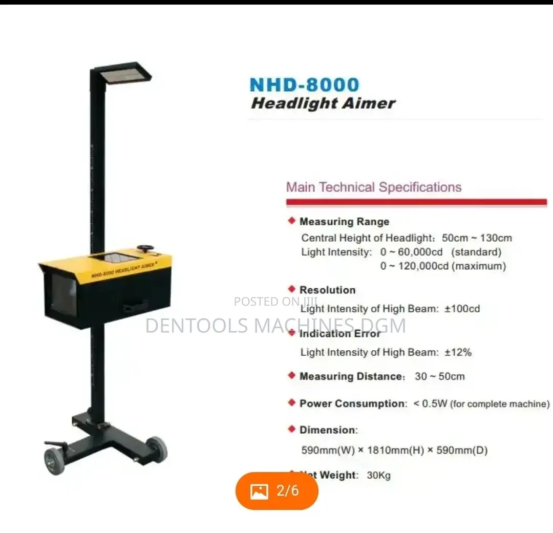 Headlamp Alignment Machine