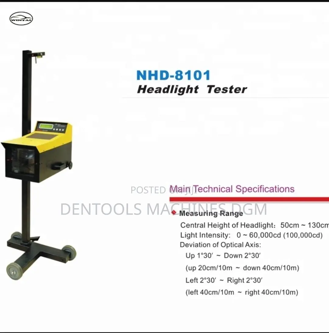 Headlight Alignment Tester Machine Digital