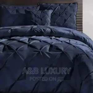 White Pinthuck Bedsheet Sets