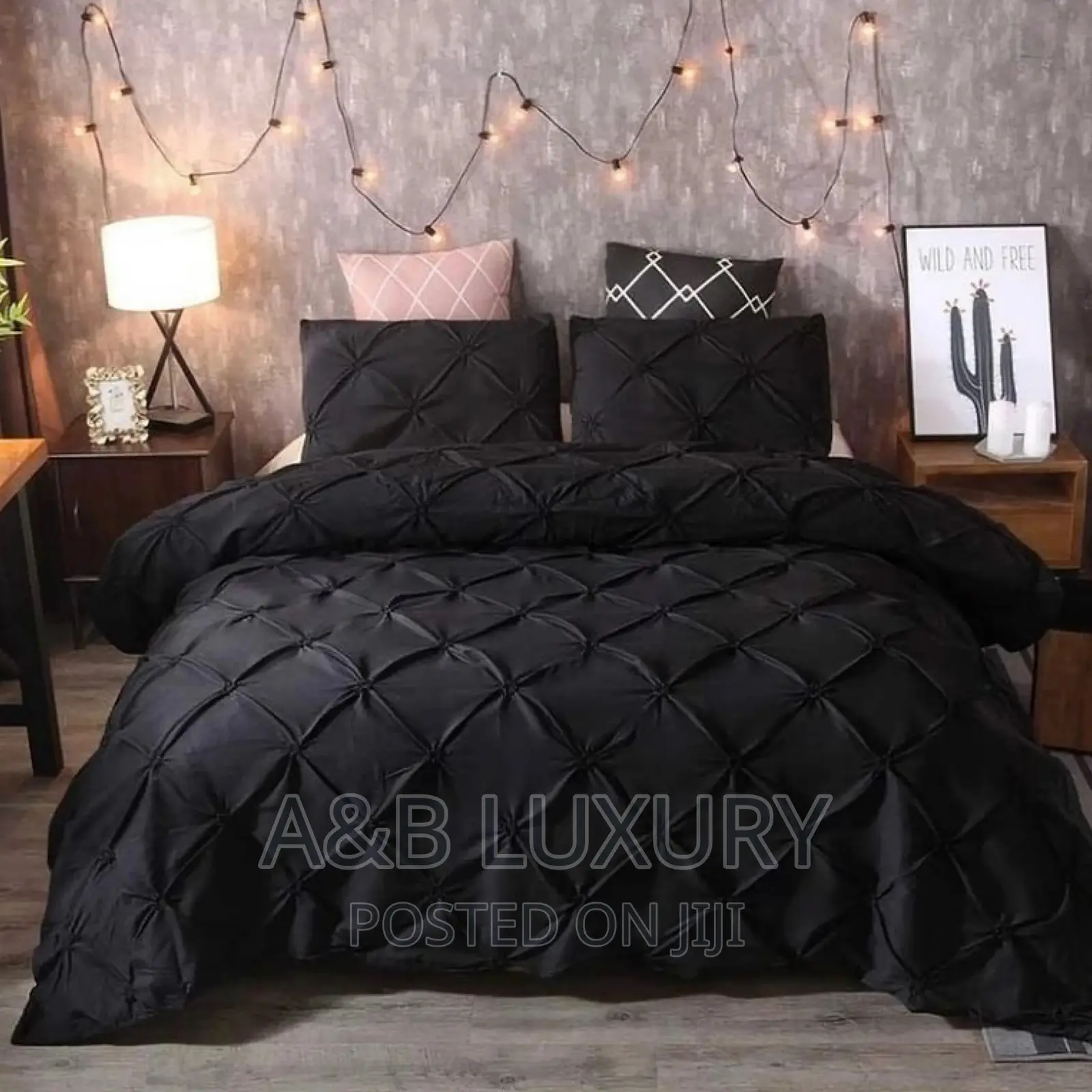 White Pinthuck Bedsheet Sets