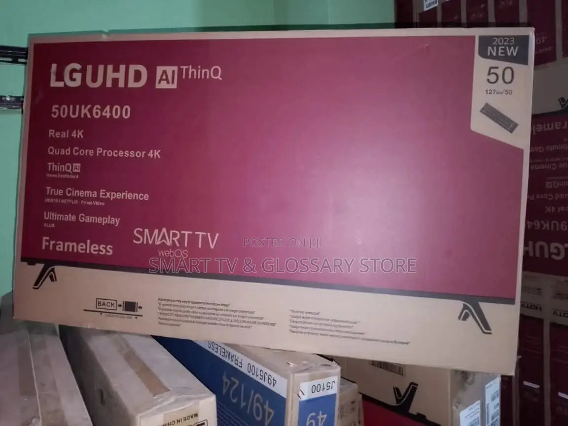 50 Inches Android Webos Frameless TV