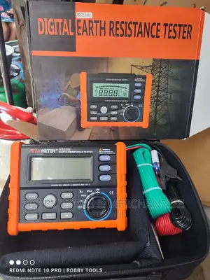 Peak Meter Digital Earth Resistance Tester MS2302