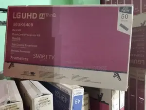 LG TV 50 Inches Android Webos Frameless
