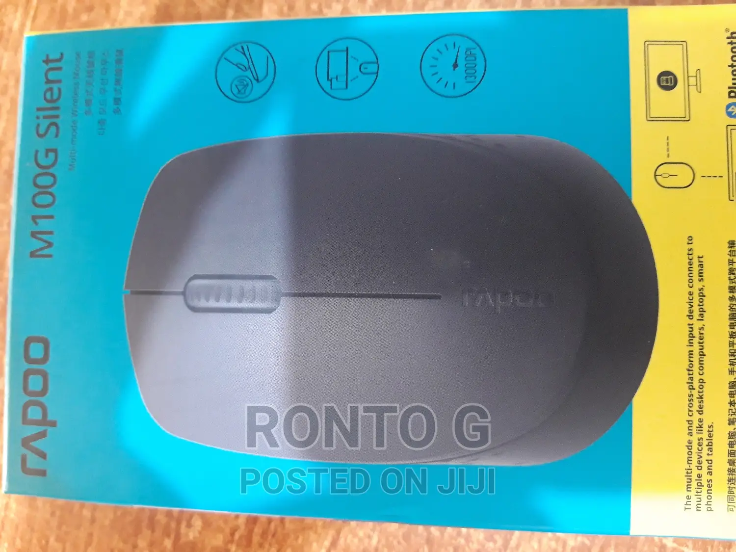 Mouse Bluetooth Rapoo M100G Silent