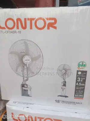 Lontor Rechargeable Mist Fan 18"