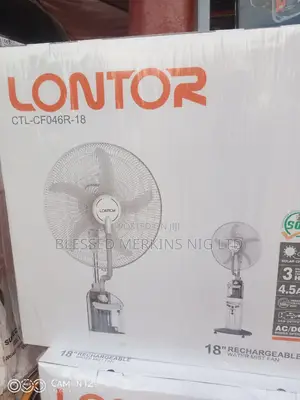 Lontor Rechargeable Mist Fan 18"