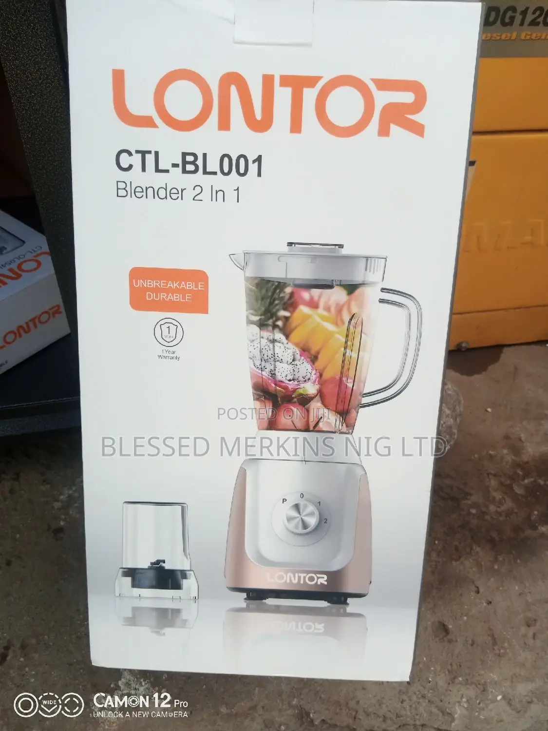 Lontor Blender 1.5litres