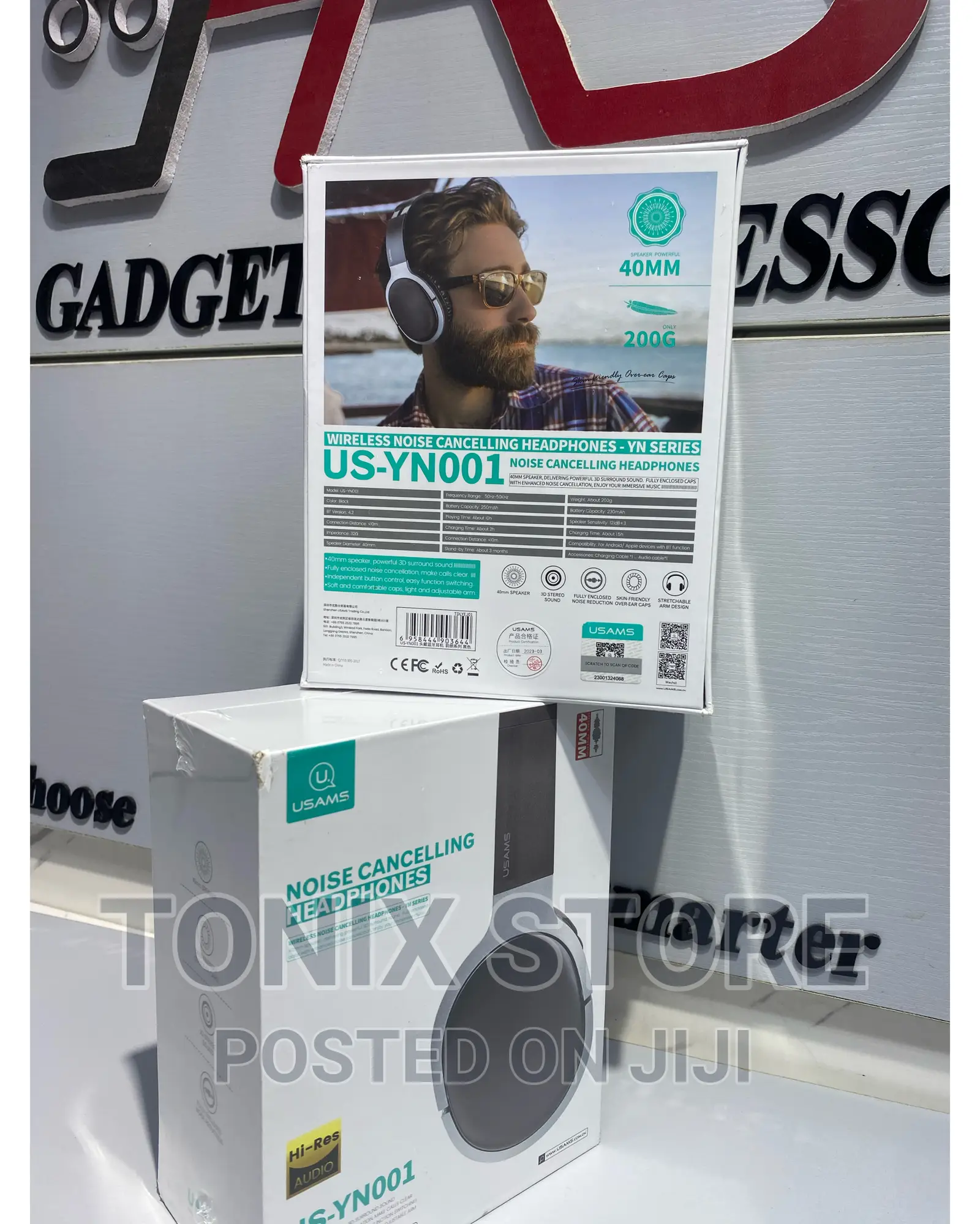 Usams Noice Cancellation Headphone
