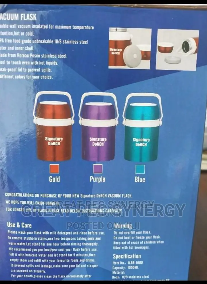 Vacuum Food Flask 1000ml