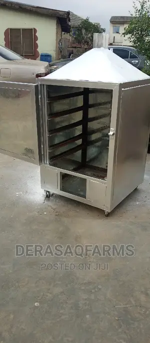 Galvanized Interior and Exterior Smoking Machine for Fish