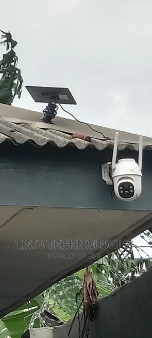 4g Solar Camera Installed at Ikenne