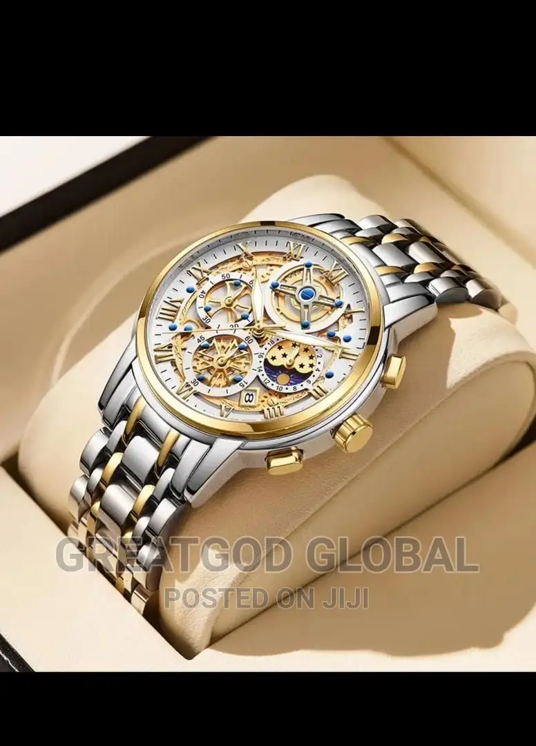 *Lige Chronograph Wristwatch