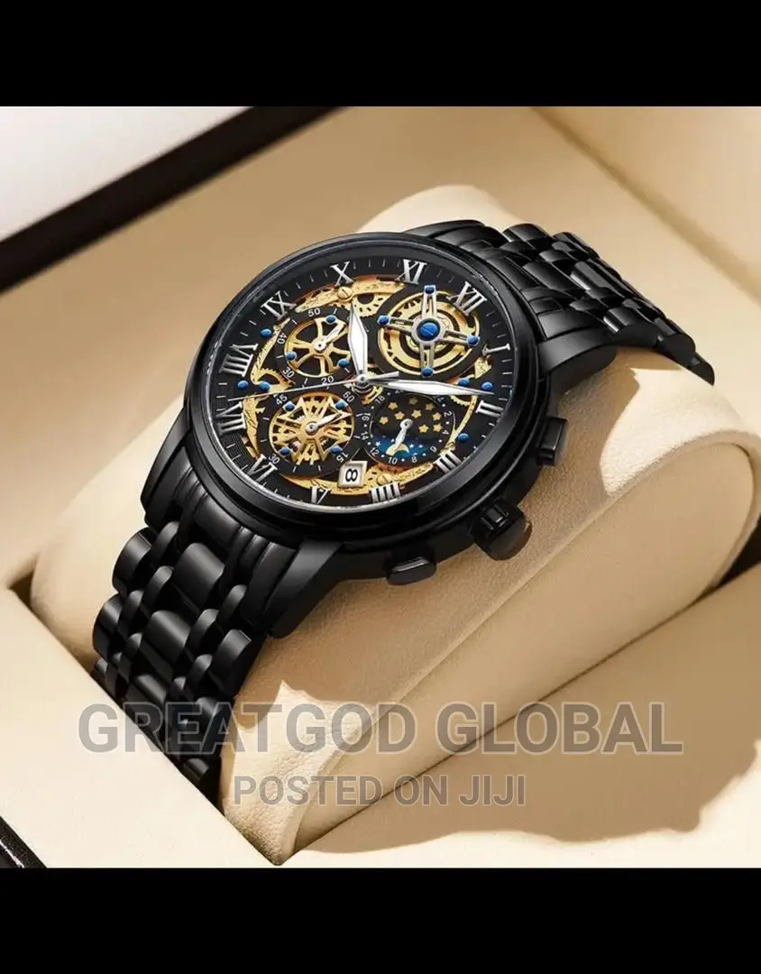 *Lige Chronograph Wristwatch
