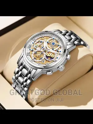 *Lige Chronograph Wristwatch
