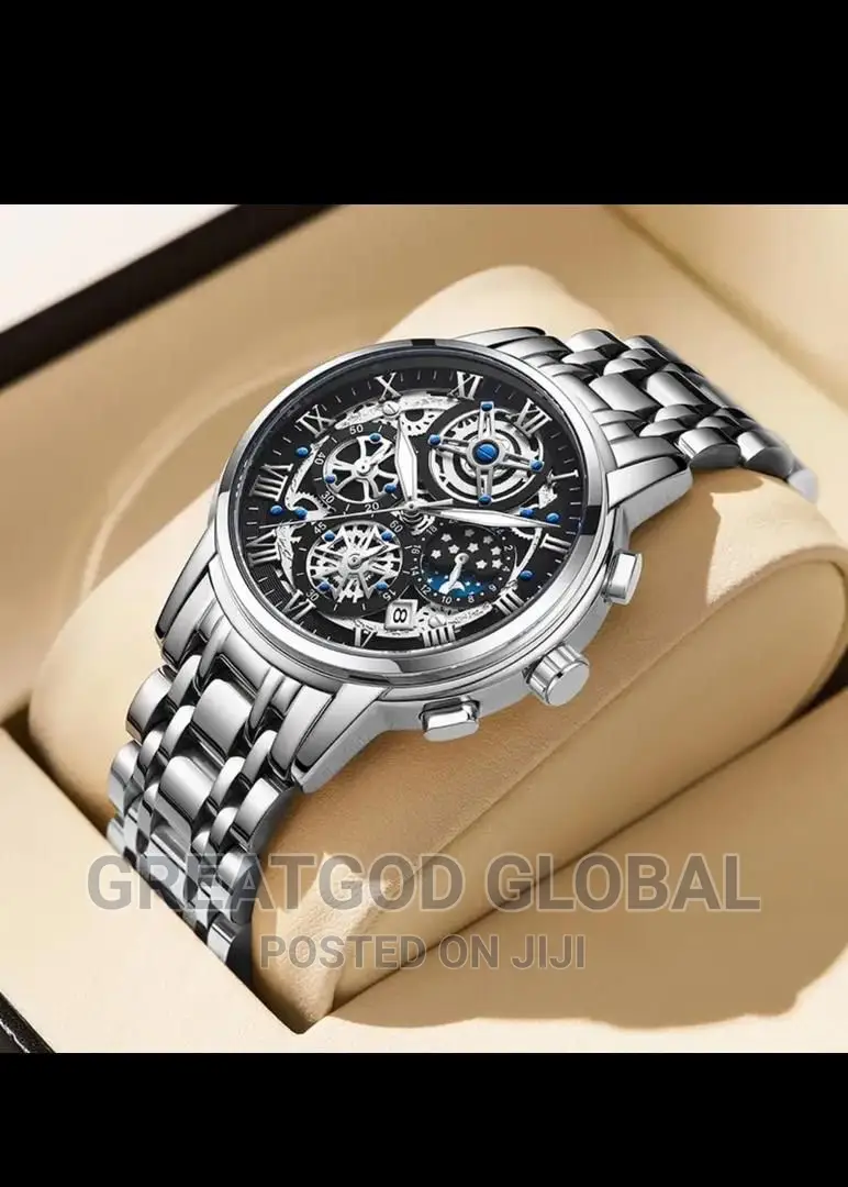 *Lige Chronograph Wristwatch
