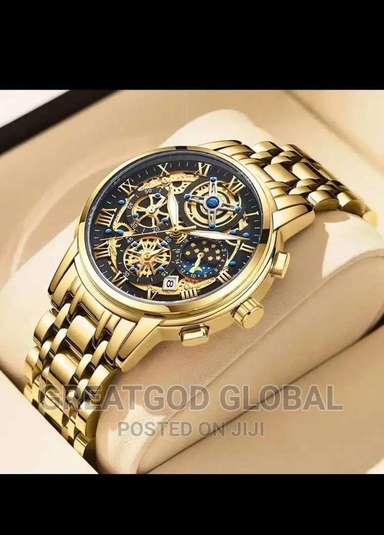 *Lige Chronograph Wristwatch