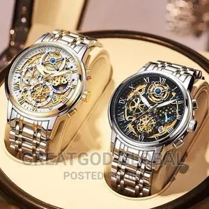 *Lige Chronograph Wristwatch