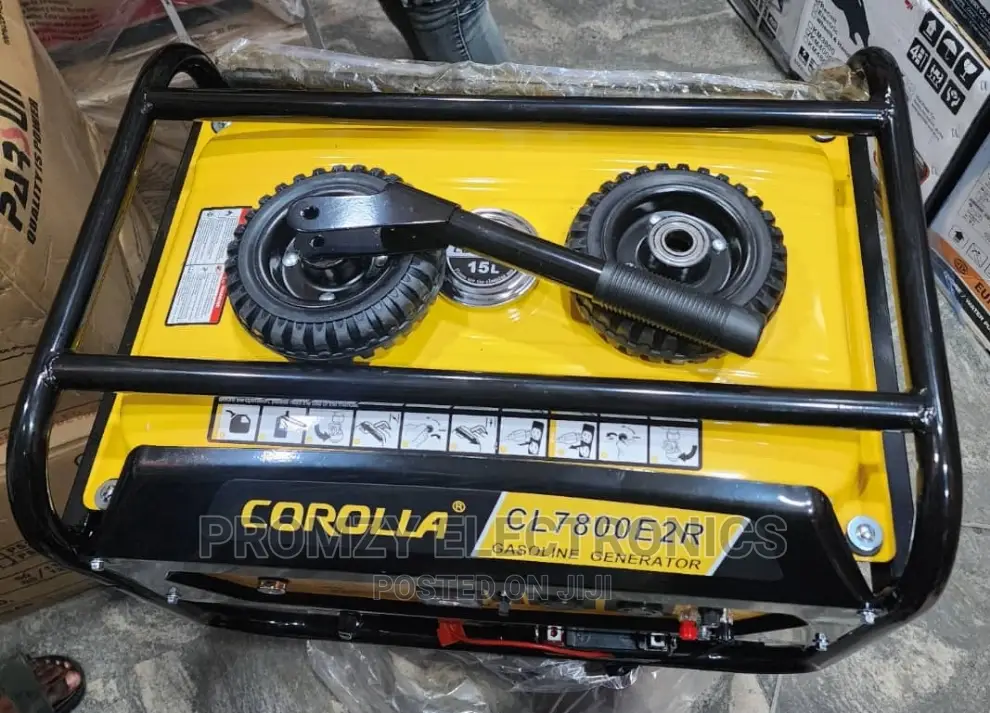 3.5kva Corolla Remote Control Petrol Generator 100% Copper