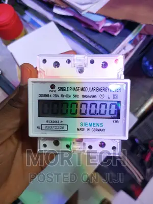 Single Phase Siemens Check Meter