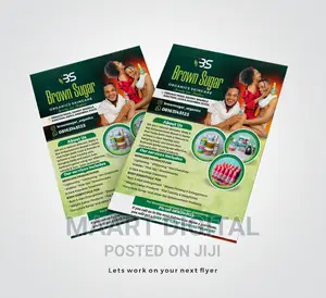 Flyer. Both Design and Printing