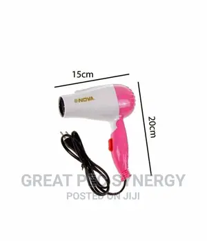 Mini Foldable Nova Hand(Hair) Dryer