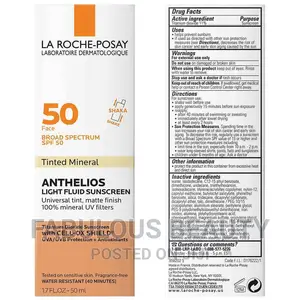 Anthelios Mineral Tinted Sunscreen for Face SPF 50