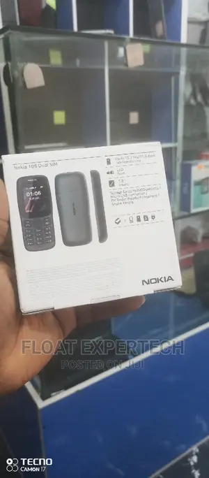 New Nokia 106 Black
