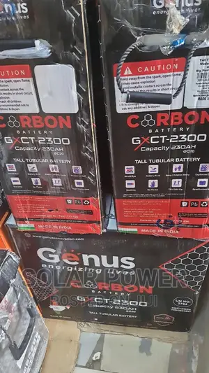 Genus Carbon 230ah Tubular