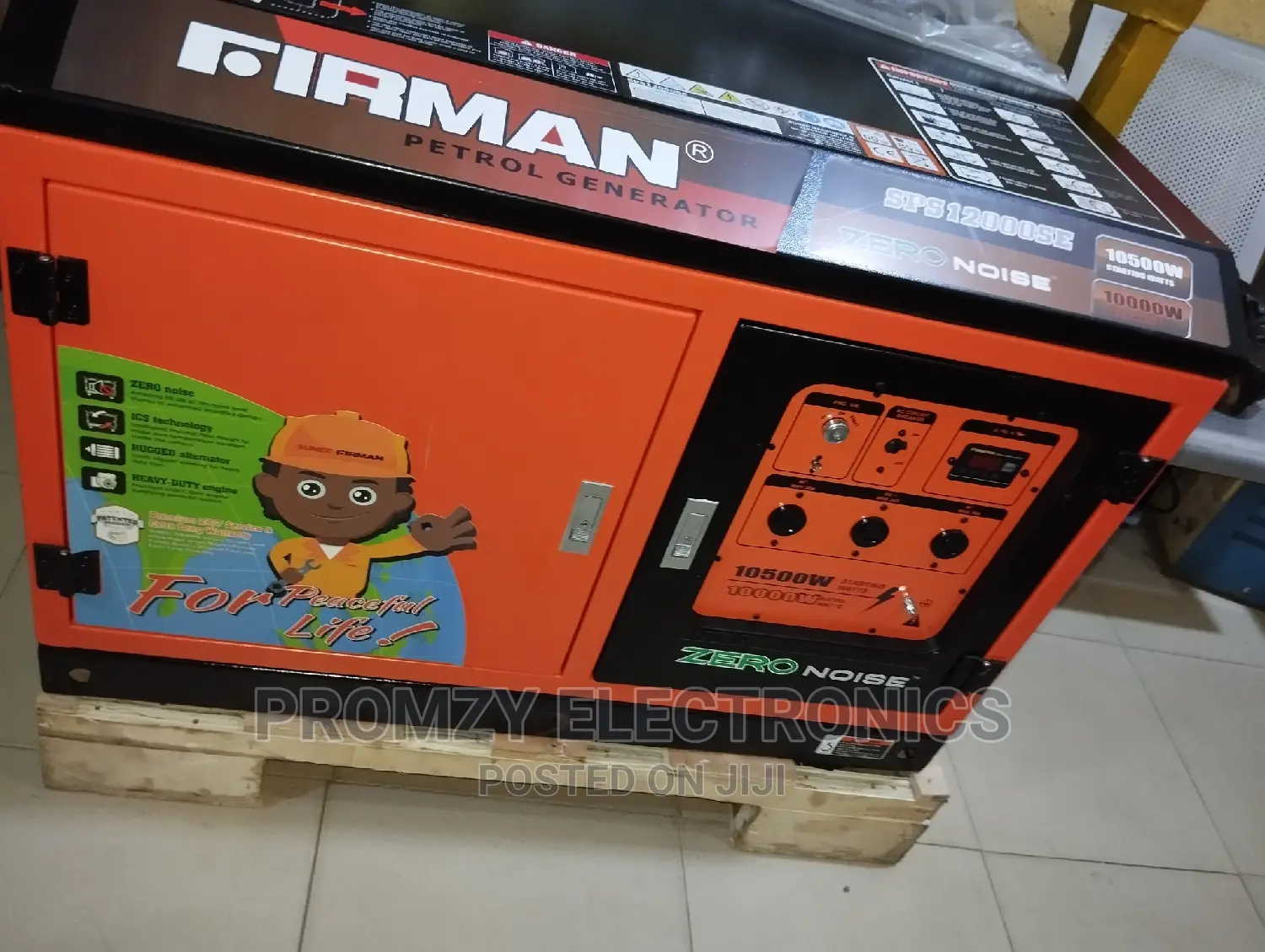 Firman Zero Noise Petrol Soundproof Generator 100% Copper