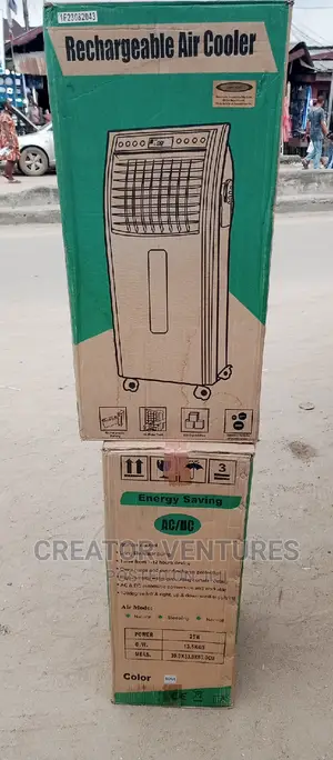 DC/AC Rechargable Air Cooler,With Oceanic Mist Water Breeze