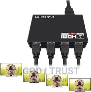 HDMI Splitter 1x4 4kx2k UHD 1080P 3D 1 In 4