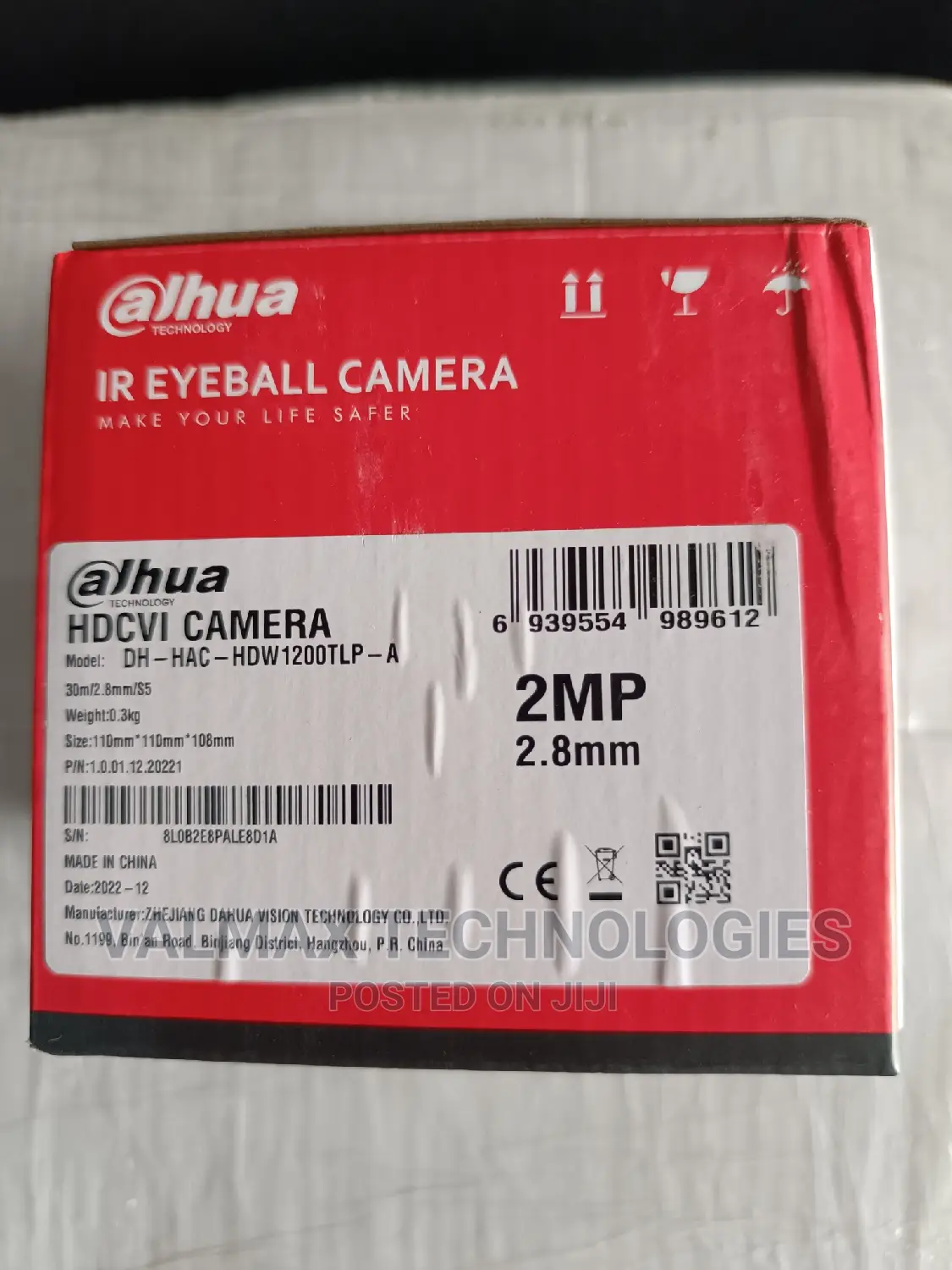 Dahua Cvi Audio Turret 2mp Camera